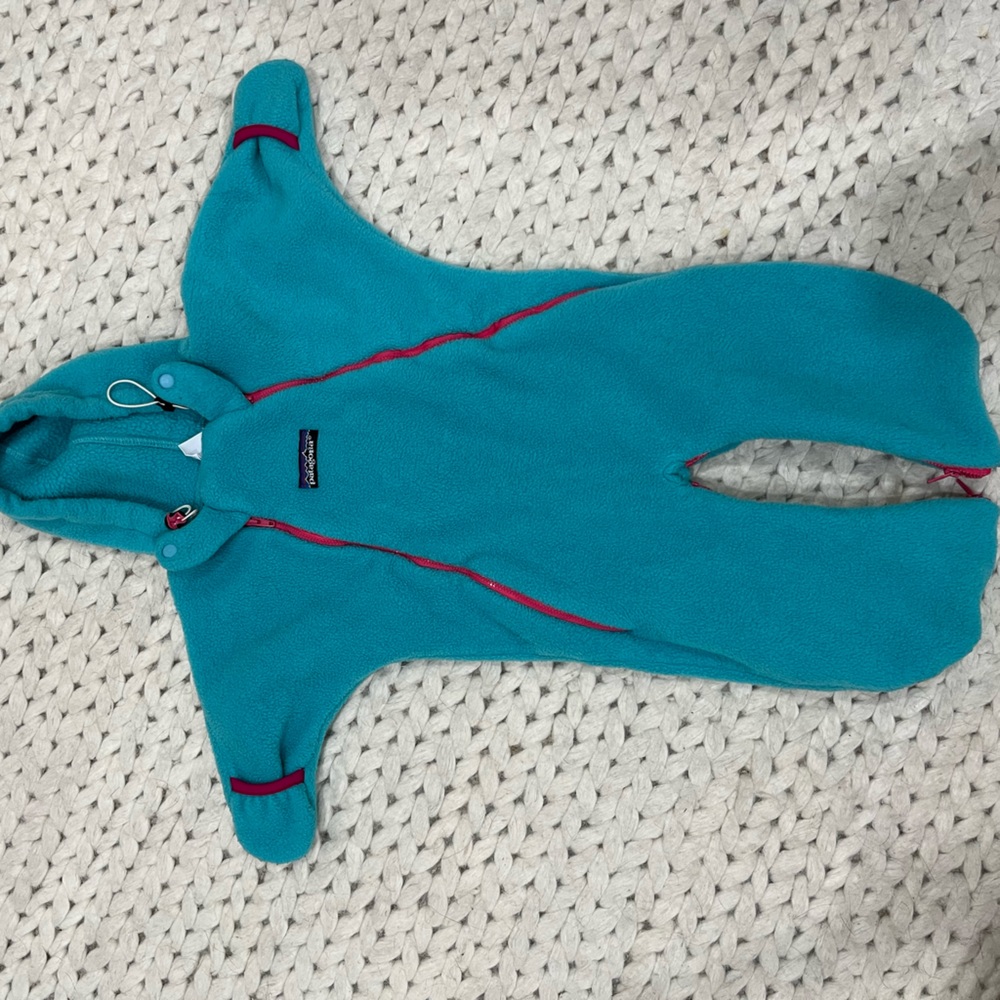 Patagonia fleece infant bunting 10-15lbs